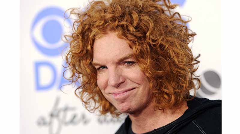 Photo of stand-up comedian, Carrot Top.