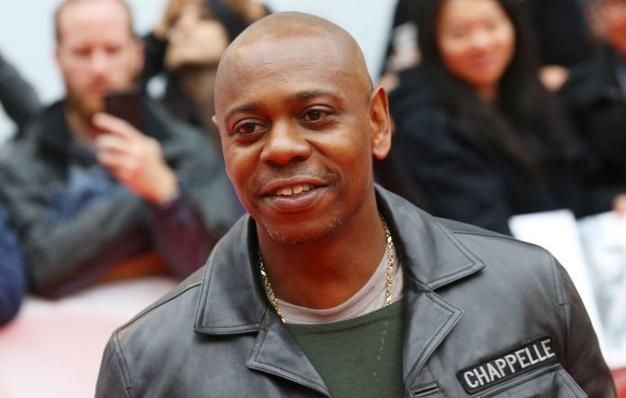 Photo of comedian, Dave Chappelle.