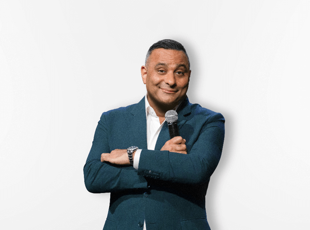 Image of stand-up comic, Russell Peters.