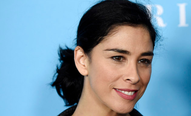 Photo of American stand-up comedian, Sarah Silverman.