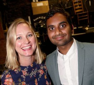 Aziz Ansari's former Girlfriend Courtney McBroom. - Comedians Biography.