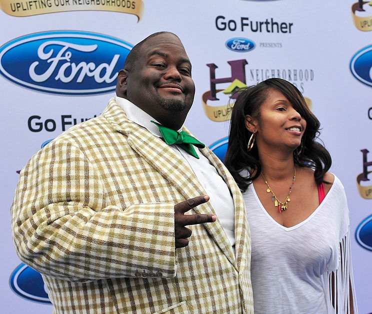 Image of Comedian, Lavell Crawford and his wife