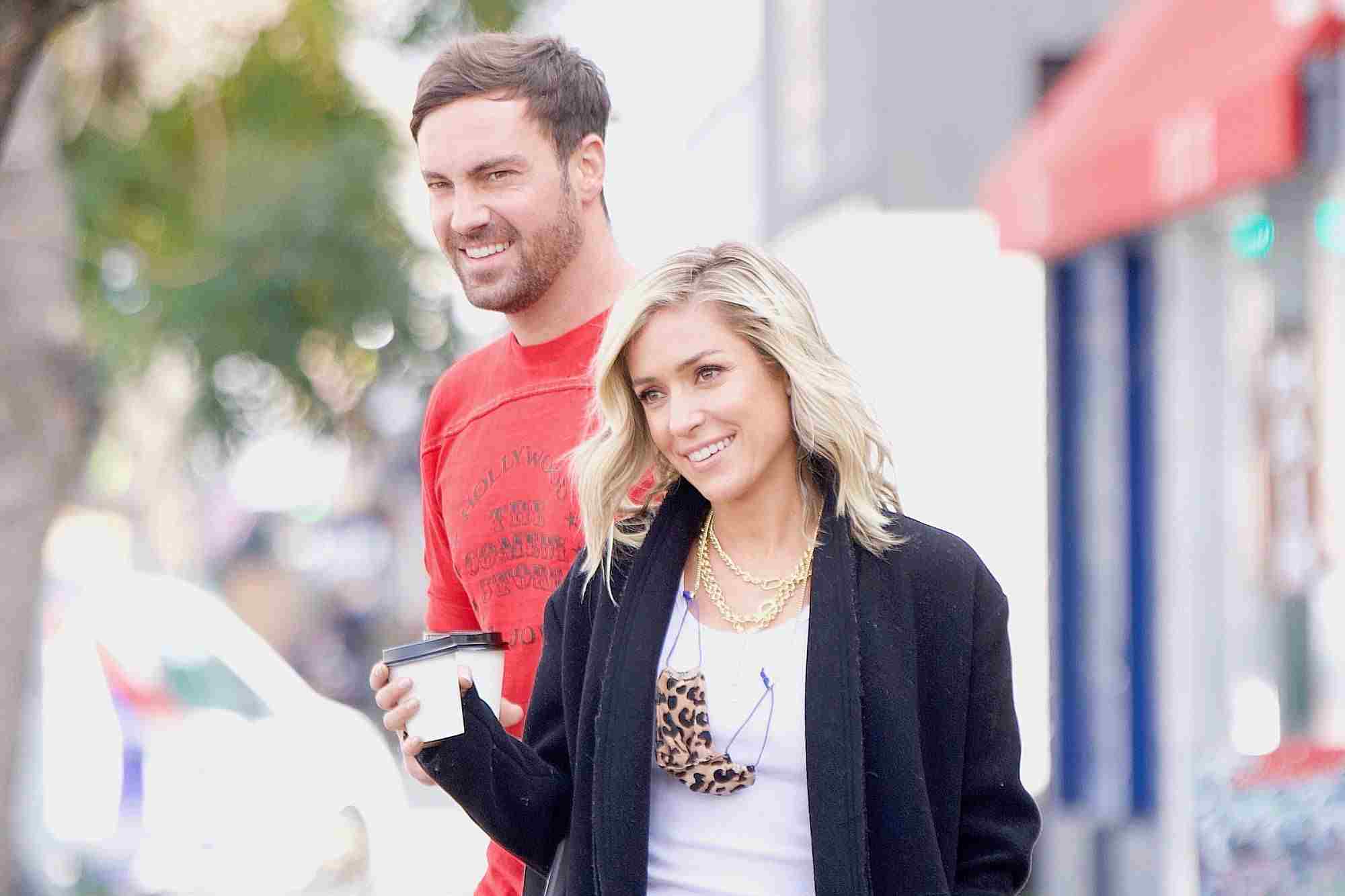 Image of comedian, Jeff Dye with his girlfriend 