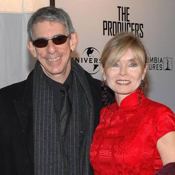 Image of television star, Richard Belzer with his wife